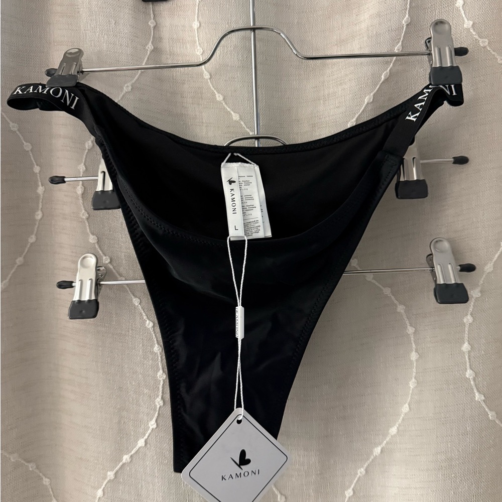 Kamoni Black Bikini Bottom